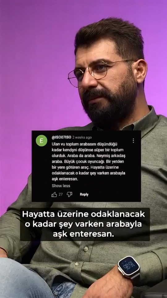 Oto detailing işinde araca gösterilen özeni abartı bulan bir yoruma Lokman İn, aracın içinde nefes alındığını hatırlatarak cevap veriyor.