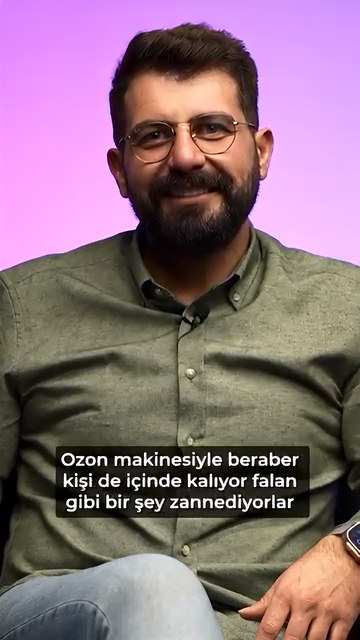 Ozonun zehirlediğini söyleyen bir yoruma Bowax kurucusu Lokman İn, işlem sırasında araçta kimsenin kalmadığını esprili bir dille hatırlatıyor.