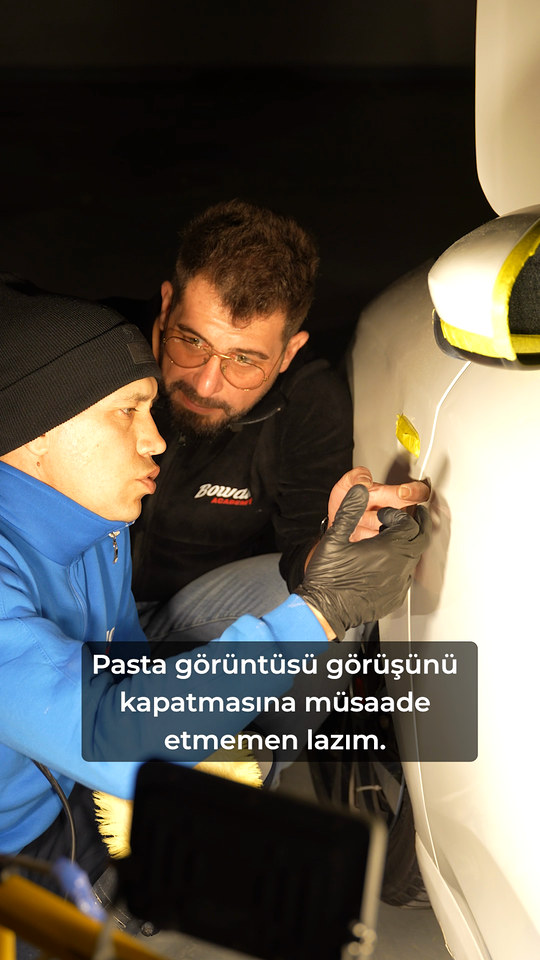 Pasta cilada kalıntının neden silindiğini ve çalışılan bölge kontrol edilmeden sonraki adıma geçilmediğini Lokman İn uygulamada gösteriyor.