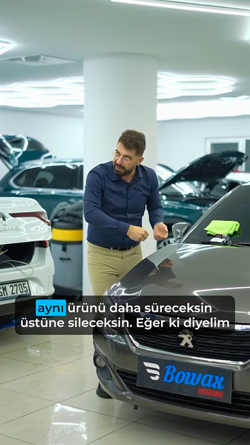 Seramik kaplama silinmeden yüzeyde kuruduğunda kısa ve uzun sürede fark edilen iki durumda ne yapılacağını Bowax kurucusu Lokman İn anlatıyor.
