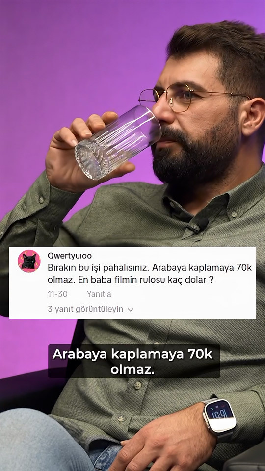 'Kaplamaya bu kadar para verilmez' yorumuna Bowax kurucusu Lokman İn, 'ucuz olacağız demedik' diyerek yemek fiyatı benzetmesiyle cevap veriyor.