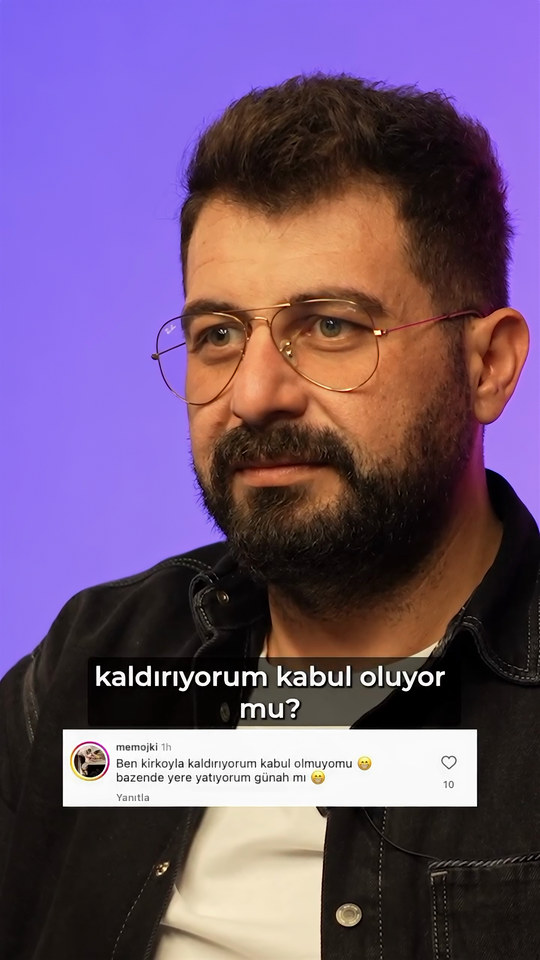 'Krikoyla kaldırıp bazen yere yatarak polisaj yapıyorum, günah mı' diye soran bir yorumu Lokman İn, Soru mu Show mu'da esprili bir dille cevaplıyor.