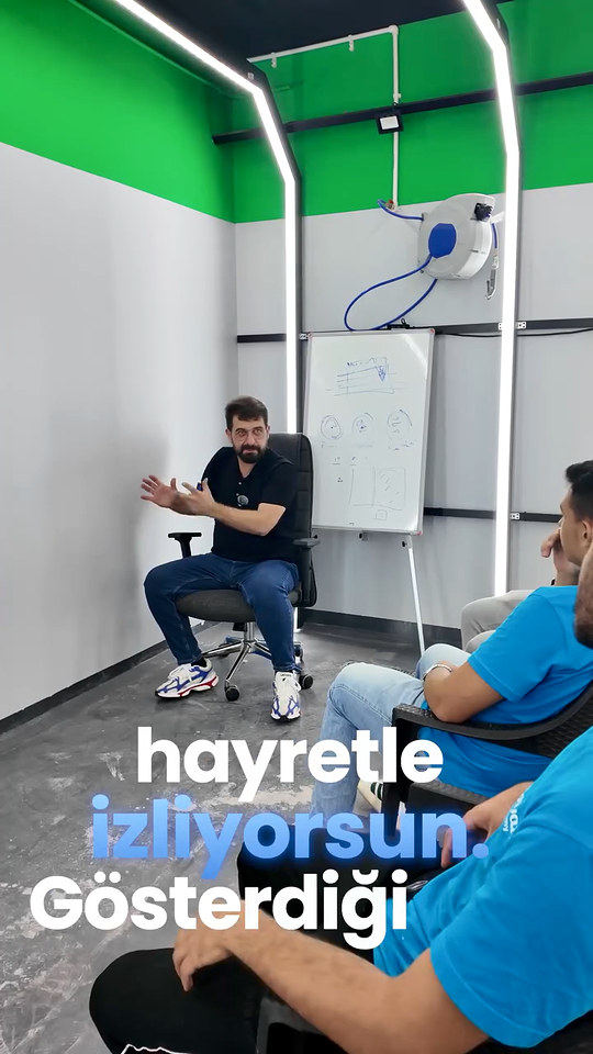 Sararmış ve çatlamış PPF görüntülerinde suçun neden yalnız uygulayana atılmaması gerektiğini Lokman İn kursiyerlerimize anlatıyor.