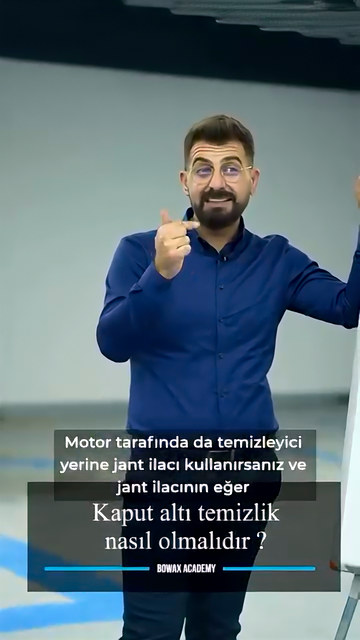 Motor temizliğinde hangi ürünün kullanılmaması gerektiğini ve elektronik aksamın nasıl korunduğunu Bowax kurucusu Lokman İn anlatıyor.