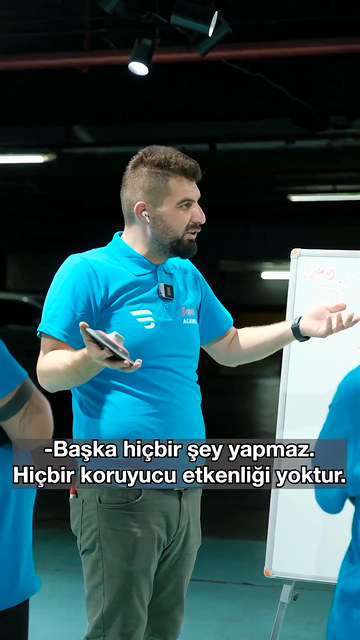 Lokman İn, polisajla düzeltilen boyayı seramik gibi bir korumayla korumadan her yıl yeniden polisaj yaptırmanın neden yanlış olduğunu anlatıyor.