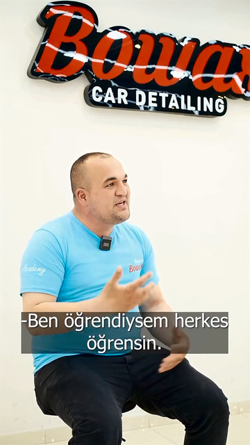 Detaylı temizlik dersinde zor sandıkları doğru araç yıkamayı bir günde öğrendiklerini söyleyen kursiyerlerimiz, işi severek yapmanın önemini anlatıyor.
