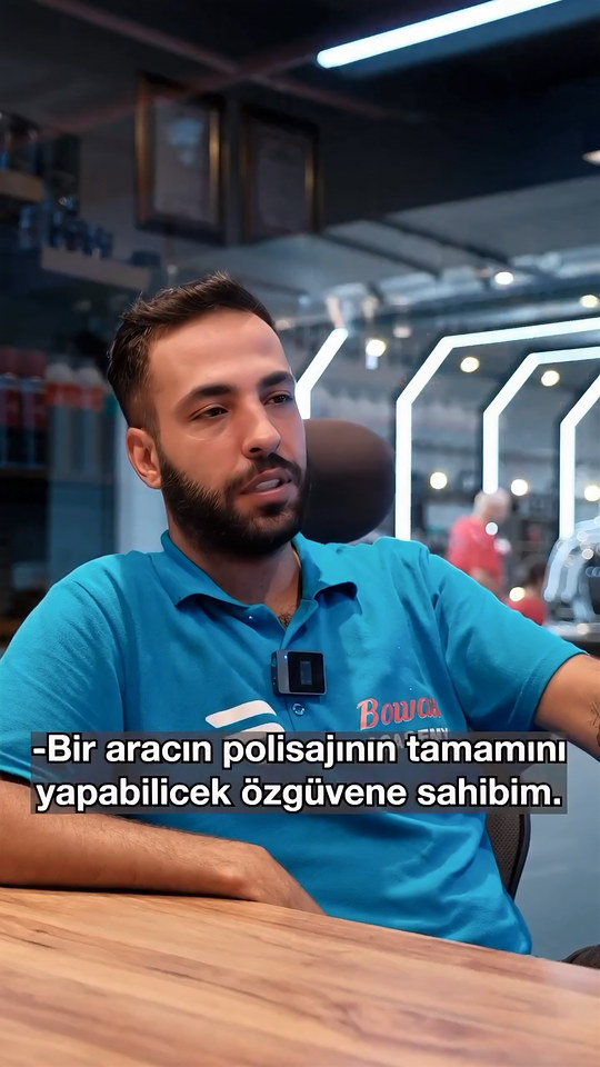 Kendi araçlarına daha önce sanayide yaptırdıkları polisajla burada öğrendikleri işi karşılaştıran kursiyerlerimiz, aradaki farkı anlatıyor.