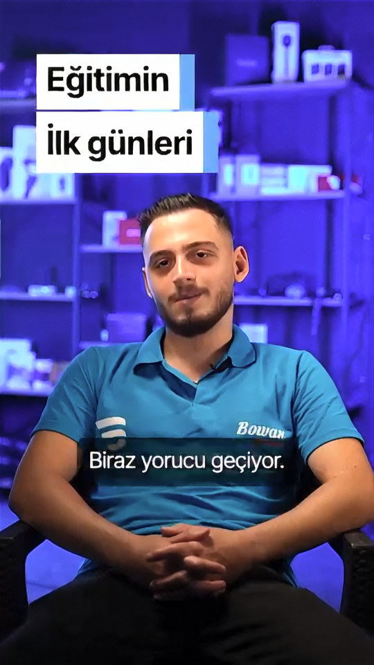 PPF kaplama eğitiminin ilk günlerinde 'acaba yapabilecek miyim' diye düşünen kursiyerimiz, yaptıkça nasıl özgüven kazandığını anlatıyor.