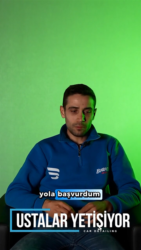 Pasta cila, PPF kaplama, renkli kaplama ve cam filmi eğitimlerini tamamlayan Muhammed, akademiyi neden seçtiğini ve eğitimde gördüklerini anlatıyor.