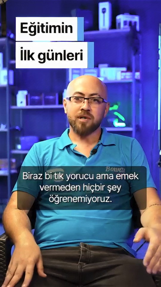 'Bir haftada ne olabilir' diye PPF kaplama eğitimine gelen kursiyerimiz, ilk günlerin yorgunluğunu ve ikinci günden sonra neyin değiştiğini anlatıyor.