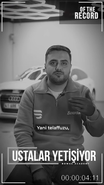 Car detailing eğitiminin ilk gününde Muhammed, TikTok'ta sürekli karşısına çıkan Lokman İn videolarındaki anlatımın onu buraya getirdiğini söylüyor.